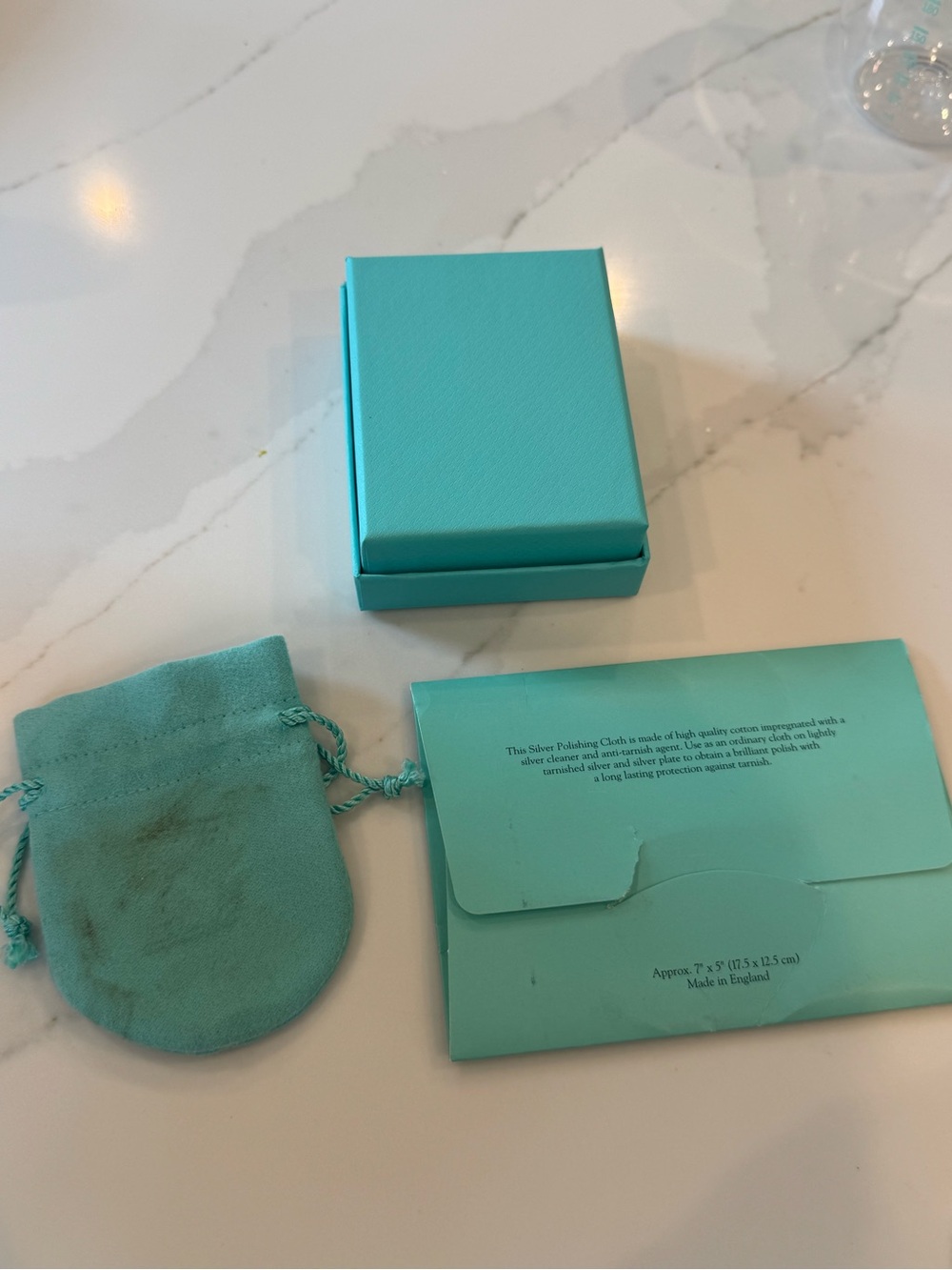 Return to Tiffany Heart Tag Charm Bracelet Sterling Silver w/ Box, Pouch + Cloth - Picture 9 of 16